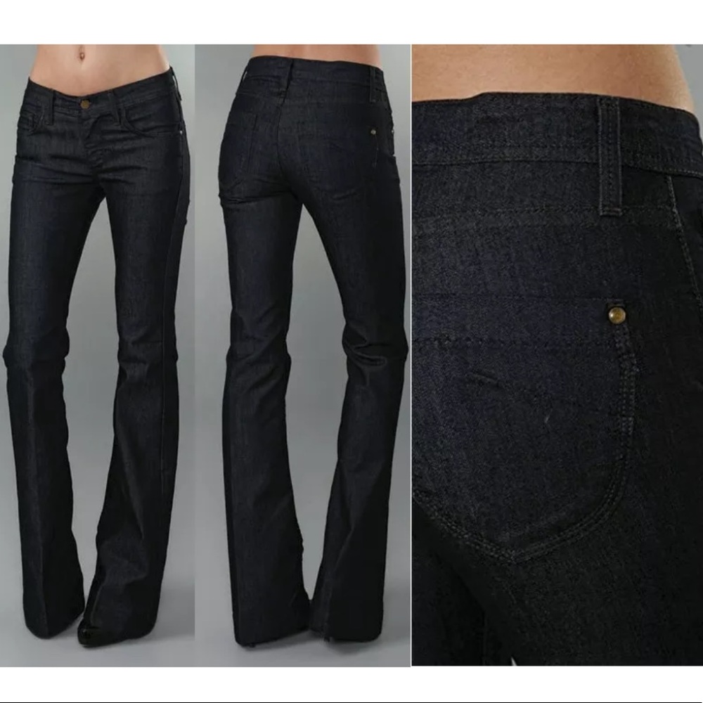 🆕 James Jeans Humphrey High Waist Flare Dark 24 Y2K Vintage